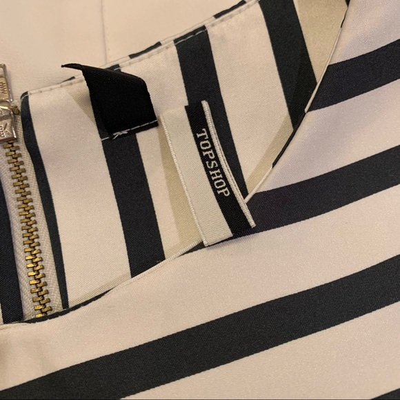 Topshop Striped Mini Dress - Picture 3 of 7